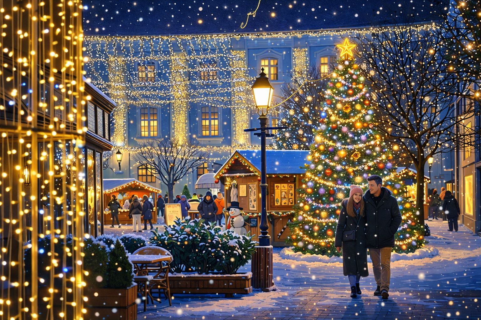 Karácsonyi mesevilág Fehérvár Belvárosában